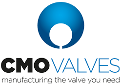 CMOVALVE logo – tööstuslikud ventiilid ja veesüsteemid